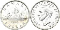 Kanada 1 Dollar Kanu - George VI. -