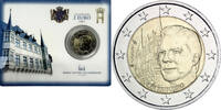 Luxembourg 2 Euro 2 euro 2007 luxemburg the grand - ducal palace coin card -