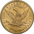 USA $10 EAGLE 1893 NGC MS 61