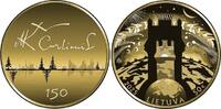 Gold coin &bull; M. K. Čiurlionis &bull; 2025 50 Euro 2025 Proof 1,499.97 US$  +  63.51 US$ shipping
