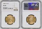 USA $10 EAGLE 1906 D NGC AU 58 1,861.70 US$  +  64.04 US$ shipping