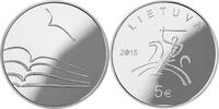 Lithuania 5 Eur 5 euros silver coin Literature, Lithuania -