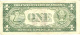 USA 1 Dollar 1935 E Silber Zertifikat, Blaues Siegel, ohne Mottospruch, GMH, L/H, Washington VF+ (sehr schön+)