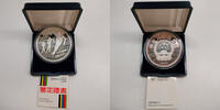 China 50 Yuan 5 Unzen Silber, Olympische Winterspiele, Albertville, 1992 -