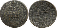 Sachsen Albertinische Linie 1/12 Taler Friedrich August I., 1694 - 1733, der Starke, -