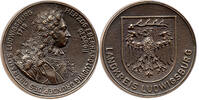 Deutschland Medaille Landkreis Ludwigsburg, Herzog Eberhard Ludwig, 1719 -