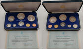 Barbados 18,91 Dollar Original Proof Set, Franklin Mint, 8 Münzen -