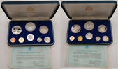 Barbados 18,91 Dollar Original Proof Set, Franklin Mint, 8 Münzen -