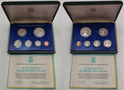 Britische Jungferninseln 1,91 Dollar Proof Set, Franklin Mint, 6 Münzen, Elizabeth II, Pennsylvania -