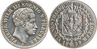 Preussen 1/6 Thaler Friedrich Wilhelm III., König von Preussen, 1797 - 1840, Berlin -