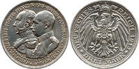 Deutsches Kaiserreich / Mecklenburg-Schwerin 3 Mark 100-jähriges Bestehen des Großherzogtums Mecklenburg-Schwerin -