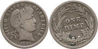 USA Barber Dime (10C) Barber Dime, Denver -