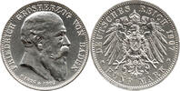 Deutsches Kaiserreich / Baden 5 Mark Tod von Herzog Friedrich I., 1856 - 1907, Karlsruhe, Rudolf Mayer -