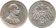 Deutsches Kaiserreich / Preussen 5 Mark William II (Wilhelm II) (1888-1918) -