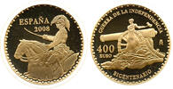 Spanien 400 Euro (27g Feingold) War of Independence, Francisco de Goya, PP, Proof, Bicentenario, Madrid Mint -