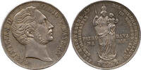 Bayern 2 Gulden König von Bayern Maximilian II, München, herrliche Patina -
