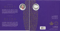 Kanada 5 Dollar Tribut für Queen Elizabeth II, Ottawa, Royal Canadian Mint, Farbmünze -