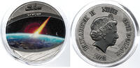 Niue 1 Dollar Meteoriteisen-Münze, Seymchan, Elizabeth II, Meteoriteneinschlag -