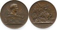 Frankreich Medaille Napoleon Bonaparte, Schlacht von Marengo und der Grand St-Bernard Passage -