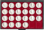 DDR Medaillen Pour le Merite, Set aus 22 Medaillen (unvollständig), Meißen -