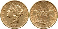 USA 20 $ Double Eagle, Twenty Dollar, Vereinigte Staaten, Philadelphia, Liberty Head -