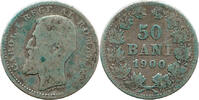 Rumänien 50 Bani Karl I., Carol I., First leu 1867-1947, Anton Scharff, Hamburg mint -