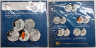 Deutschland 5 x 20 Euro Sammlermünzsatz, Original verschweißt, alle Motive -