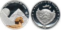 Palau 1 Dollar Pyramiden von Giza, Sphinx, Balzers -