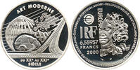 Frankreich 6,55957 Francs Art Moderne, Europa, Moderne Kunst, Monnaie de Paris -