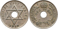 Britisch Westafrika 1 Penny George V, 1910 - 1936, Royal Mint, London, Edgar Bertram MacKennal -