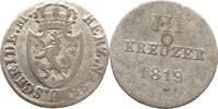 Nassau 3 Kreuzer Wilhelm I., 1816 - 1839, III Kreuzer, gekröntes Wappen -