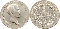 Brandenburg-Preußen 1/6 Taler Berlin Friedrich Wilhelm III. 1797-1840 -