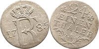 Preussen 1/24 Thaler Friedrich II., 1740 - 1786, Berlin, FR-Monogramm -