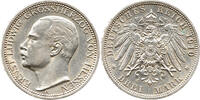 Deutsches Kaiserreich / Hessen 3 Mark 1910 A ERNST LUDWIG GROSSHERZOG VO... 346.86 US$  +  230.09 US$ shipping