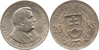 Slowakei 20 Korun 1939 Dr. Jozef Tiso, erster Pr&auml;sident, Andrej Peter, 7... 167.65 US$  +  230.09 US$ shipping