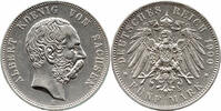 Deutsches Kaiserreich / Sachsen 5 Mark 1900 E Albert, 1873-1902, GOTT MI... 173.43 US$  +  230.09 US$ shipping