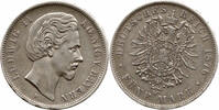 Bayern 5 Mark 1876 D Ludwig II., K&ouml;nig von Bayern, 1864 - 1886, K&ouml;nigrei... 179.21 US$  +  230.09 US$ shipping