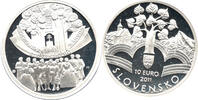 Slowakei 10 Euro 2011 Memorium, slowakische Nation, Andrea Rolkov&aacute;, Krem... 63.59 US$  +  230.09 US$ shipping