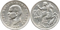 Griechenland 20 Drachmen 1960 Paul I., 1947 - 1964, Amphitrite, Pferd, D... 31.22 US$  +  230.09 US$ shipping