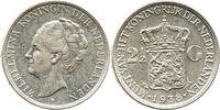 Niederlande 2 1/2 Gulden 1938 Wilhelmina, 1890 - 1948, Royal Dutch Mint,... 80.93 US$  +  230.09 US$ shipping