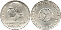 Weimarer Republik 3 Mark 1929 G M&uuml;nzzeichen G - Karlsruhe, 200. Geburtst... 86.72 US$  +  230.09 US$ shipping