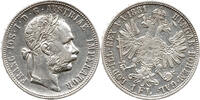 Habsburg / &Ouml;sterreich 1 Florin 1881 Franz Joseph I., 1848 - 1916, Ungarn... 57.81 US$  +  230.09 US$ shipping