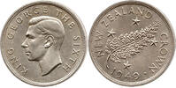 Neuseeland 1 Crown 1949 George VI., 1936 - 1952, Thomas Humphrey Paget, ... 80.93 US$  +  230.09 US$ shipping