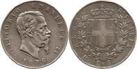 Italien 5 Lire 1876 R Vittorio Emmanuele II., 1861 - 1878, Giuseppe Ferr... 674.49 元  ＋  412.19 元 运费