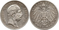Sachsen 2 Mark Georg I, König von Sachsen, Muldenhütten -