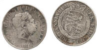England Half Crown Great Britain, King George III, 2nd portrait, Thomas Wyon, Benedetto Pistrucci -