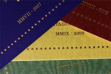 Vatican 3, 88 Euro 2007 Benedikt XVI. 2006-2013. BU in Blister