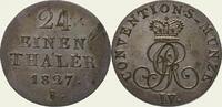Braunschweig-Calenberg-Hannover 1/24 Taler Georg IV. 1820-1830. -