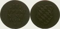 Bayern Cu 2 Pfennig Maximilian IV. Joseph 1799-1805. Picture