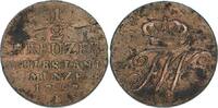 Brandenburg-Preußen Cu 1/2 Kreuzer Friedrich Wilhelm II. 1786-1797. -